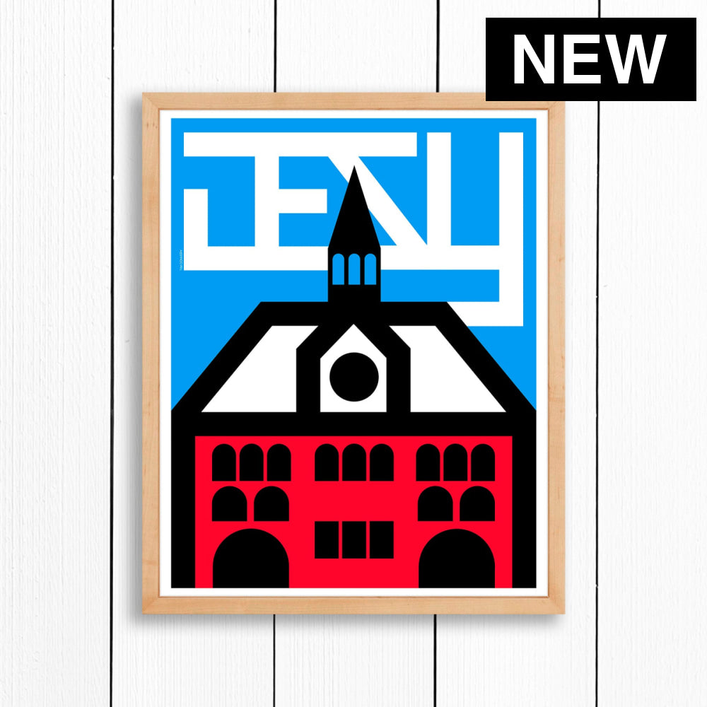 JERSEY CITY / PRINT - COLOR / 16X20 / NATURAL - Print