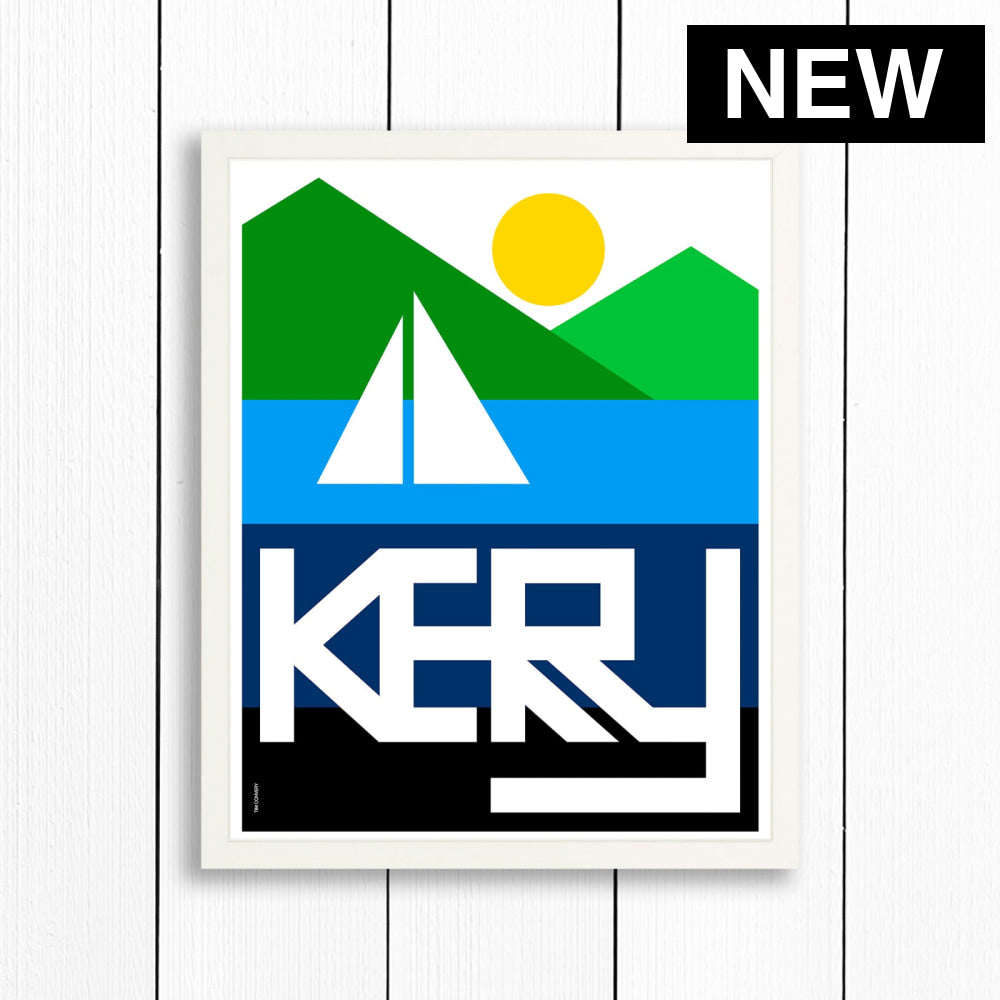 KERRY / PRINT COLOR / 16X20 / WHITE Artwork