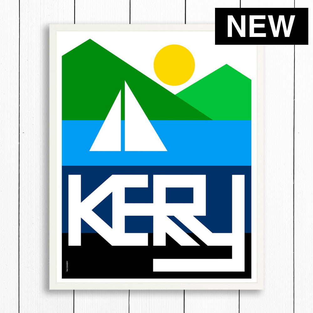 KERRY / PRINT COLOR / 24X30 / WHITE Artwork