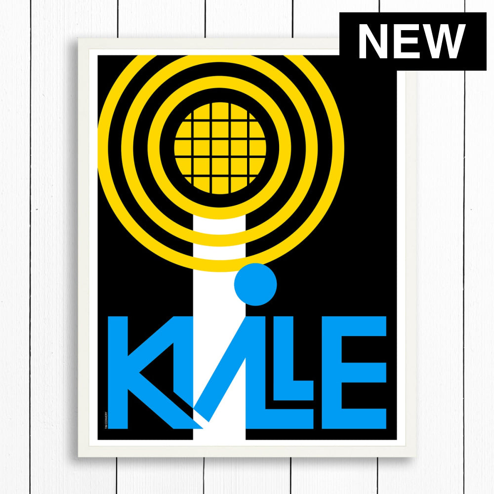 KNOXVILLE TN / PRINT COLOR / 24X30 / WHITE Artwork