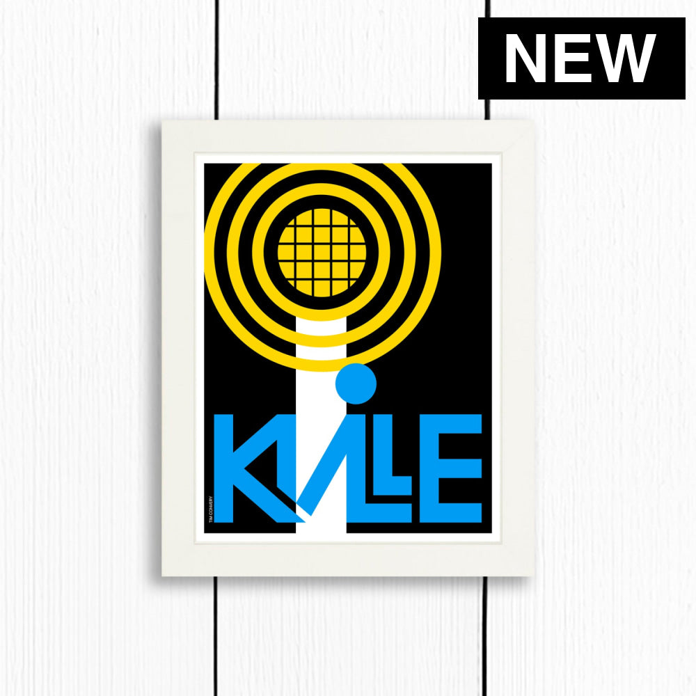 KNOXVILLE TN / PRINT COLOR / 8X10 / WHITE Artwork