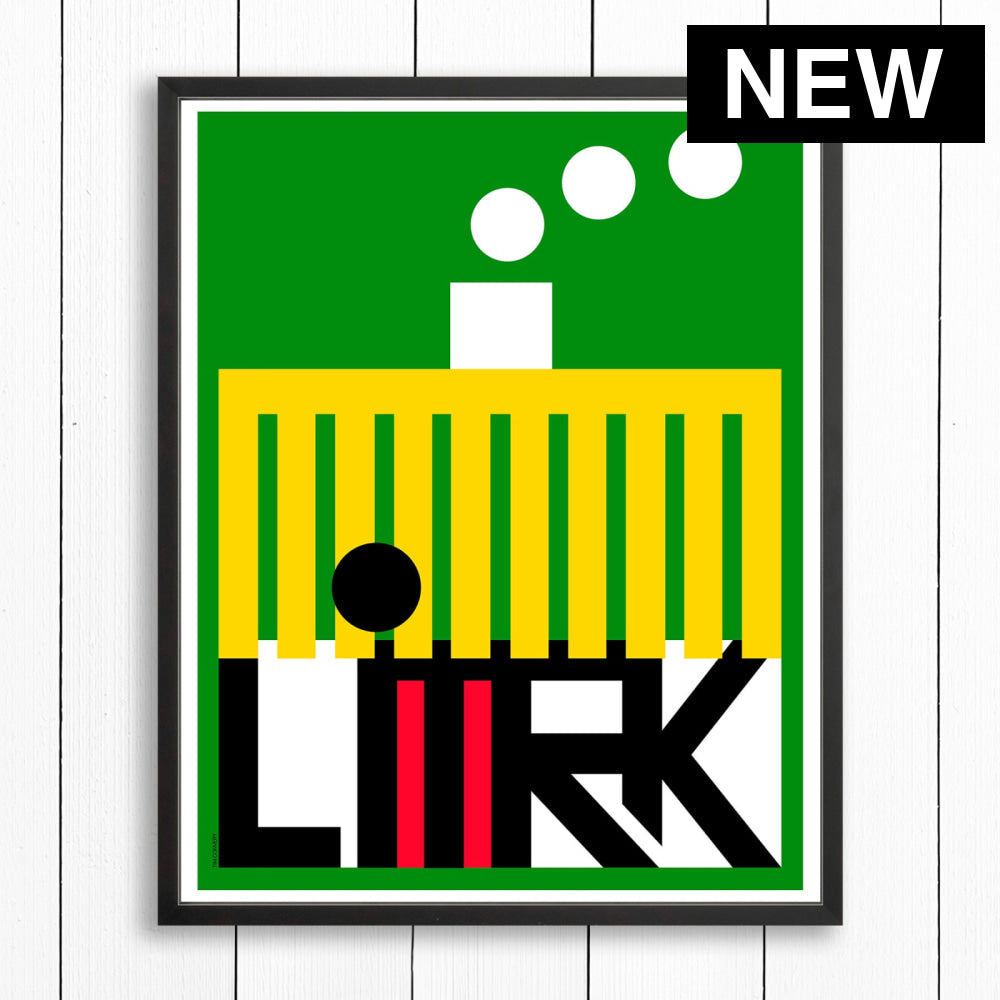 LIMERICK / PRINT COLOR / 24X30 / BLACK Artwork