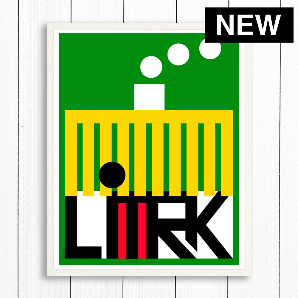 LIMERICK / PRINT COLOR / 24X30 / WHITE Artwork