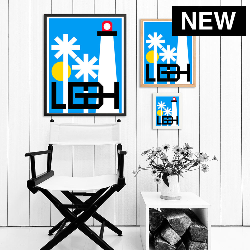 LONG BEACH / PRINT COLOR / 24X30 / BLACK Artwork