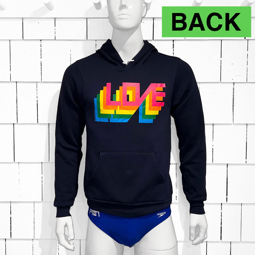 LOVE / HDP / NAVY - Pullover Hoodie