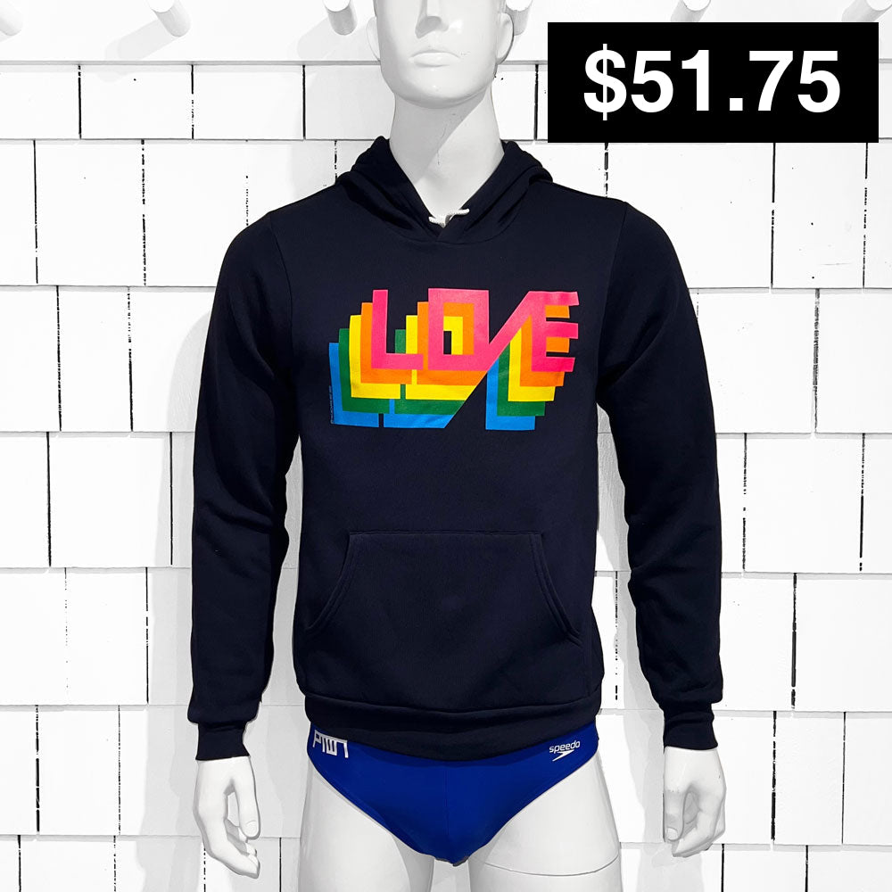 LOVE / HDP / NAVY - Pullover Hoodie