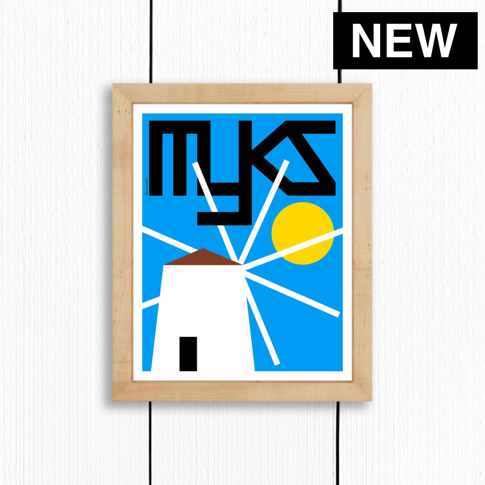 MYKONOS / PRINT - COLOR / 8X10 / NATURAL - Print
