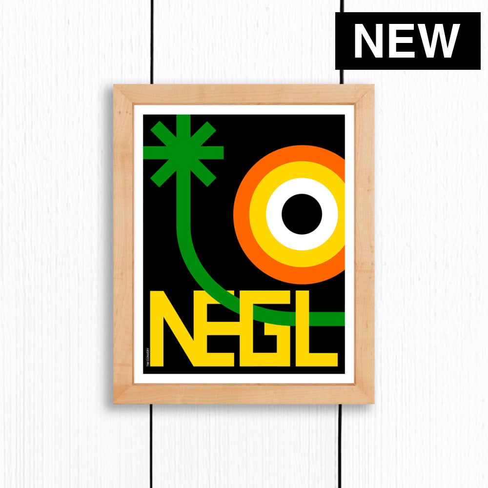 NEGRIL / PRINT COLOR / 8X10 / NATURAL Artwork