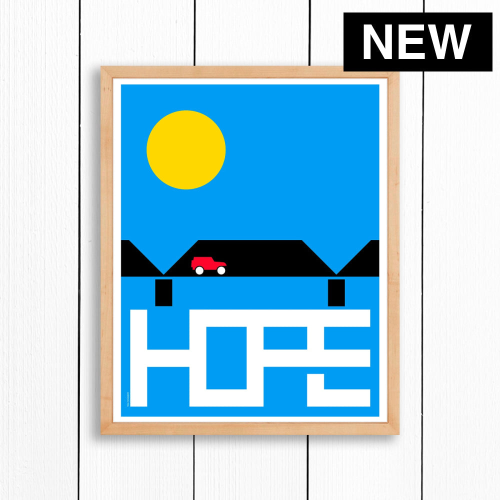 NEW HOPE / PRINT COLOR / 16X20 / NATURAL Artwork