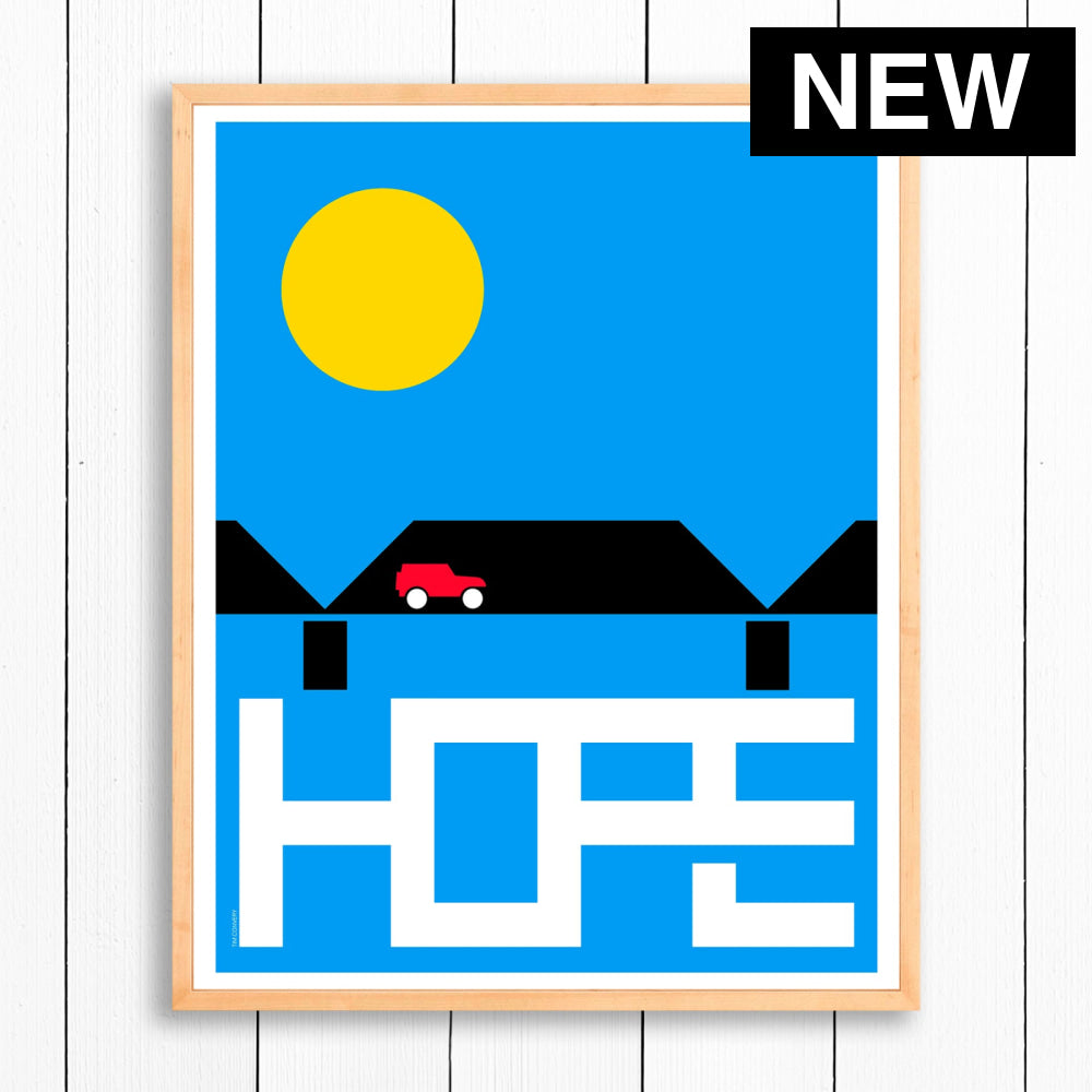 NEW HOPE / PRINT COLOR / 24X30 / NATURAL Artwork