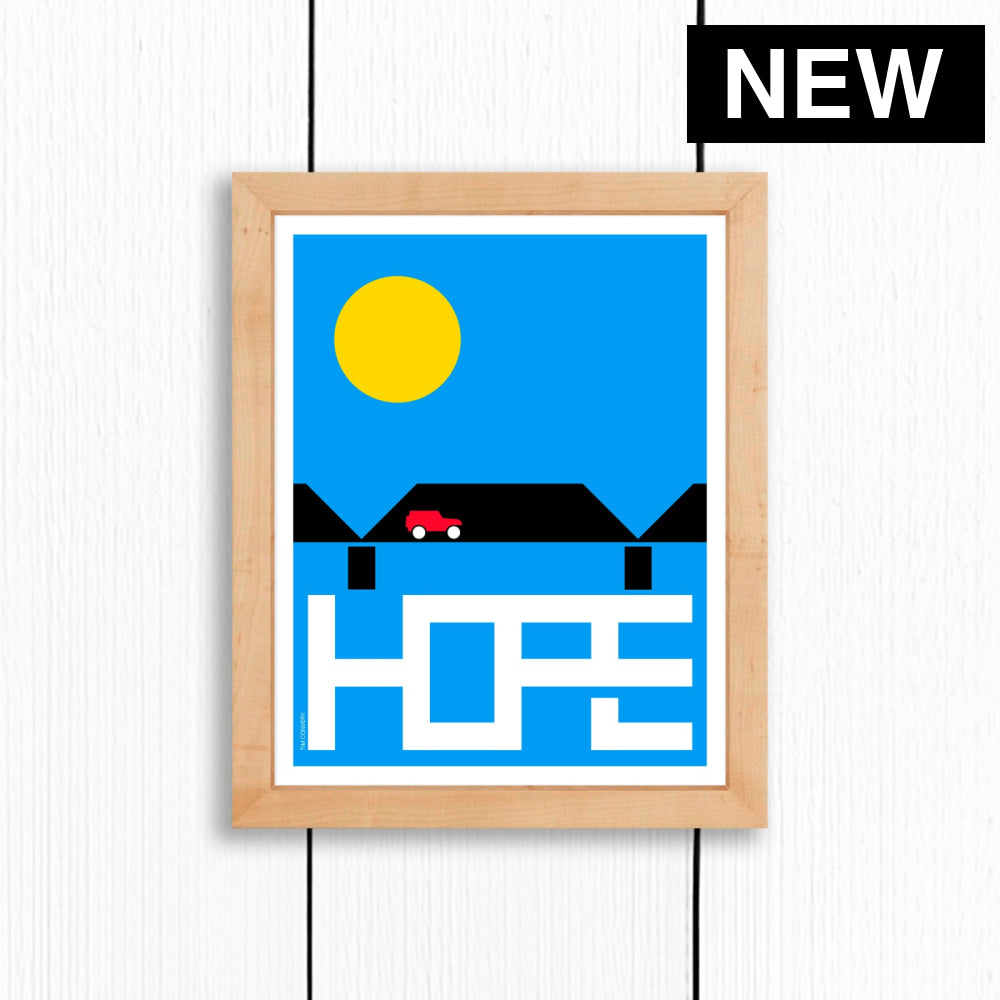 NEW HOPE / PRINT COLOR / 8X10 / NATURAL Artwork