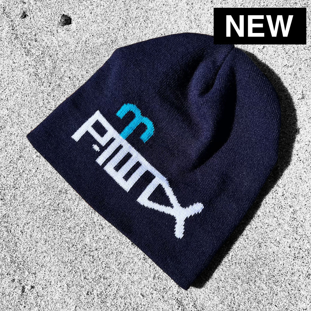 PTOWN / BEANIE / WHALE / NAVY - Hats