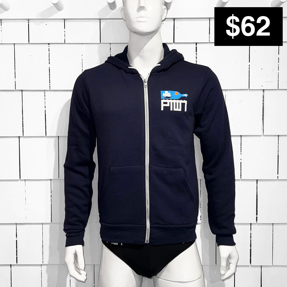 PTOWN / BOTTLE / HDZ / NAVY - XS - Pullover Hoodie