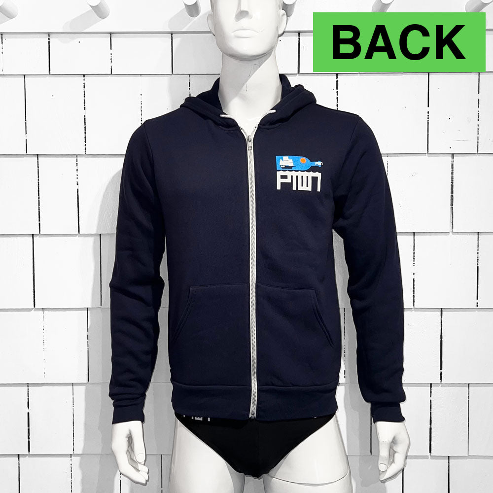 PTOWN / BOTTLE / HDZ / NAVY - XS - Pullover Hoodie