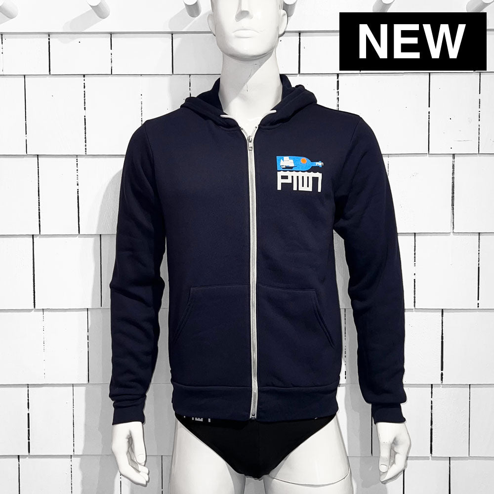 PTOWN / BOTTLE / HDZ / NAVY - XS - Pullover Hoodie