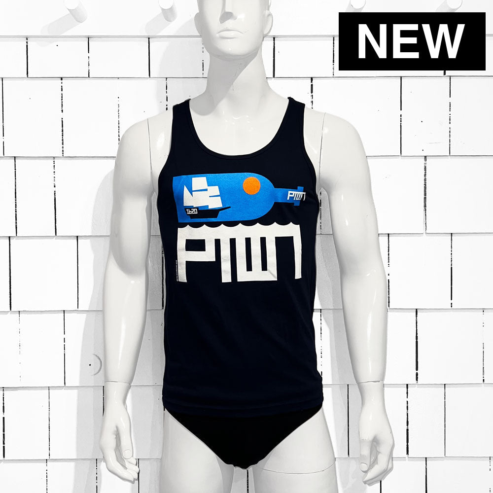 PTOWN / BOTTLE / TANK / NAVY - Tank