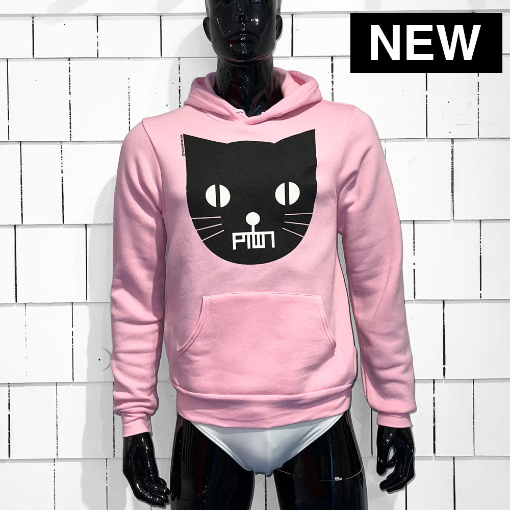 PTOWN / CAT / HDP / PINK - Pullover Hoodie