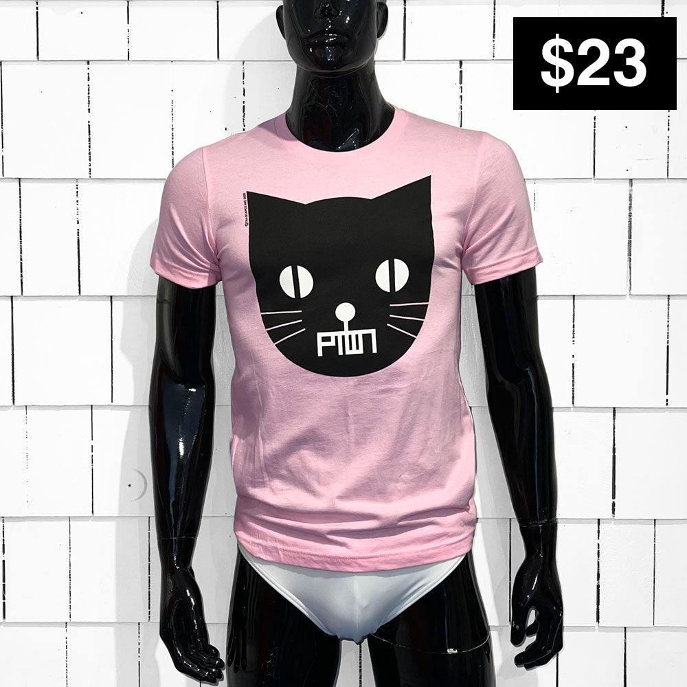 PTOWN / CAT / TEE / PINK - T-Shirt