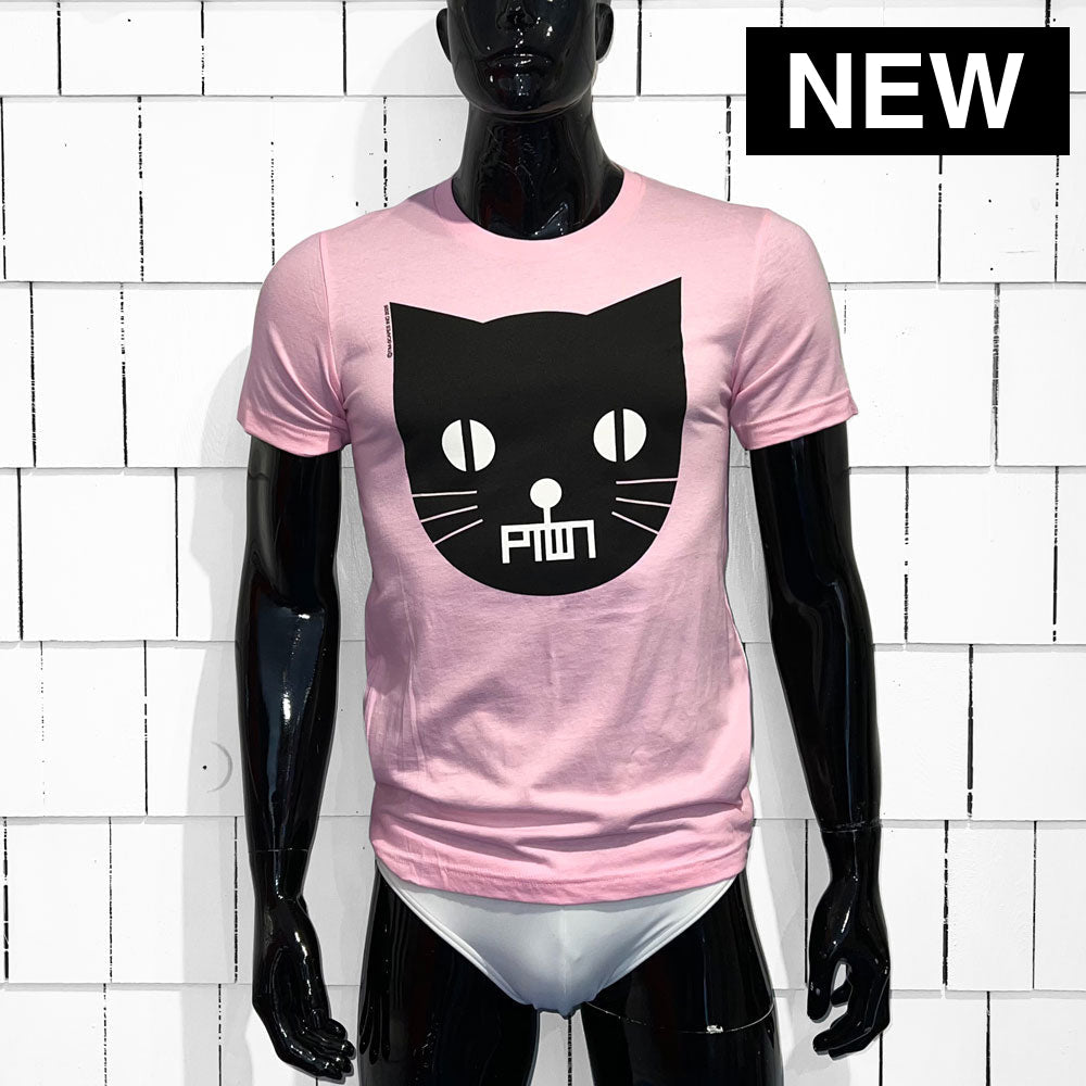 PTOWN / CAT / TEE / PINK - T-Shirt