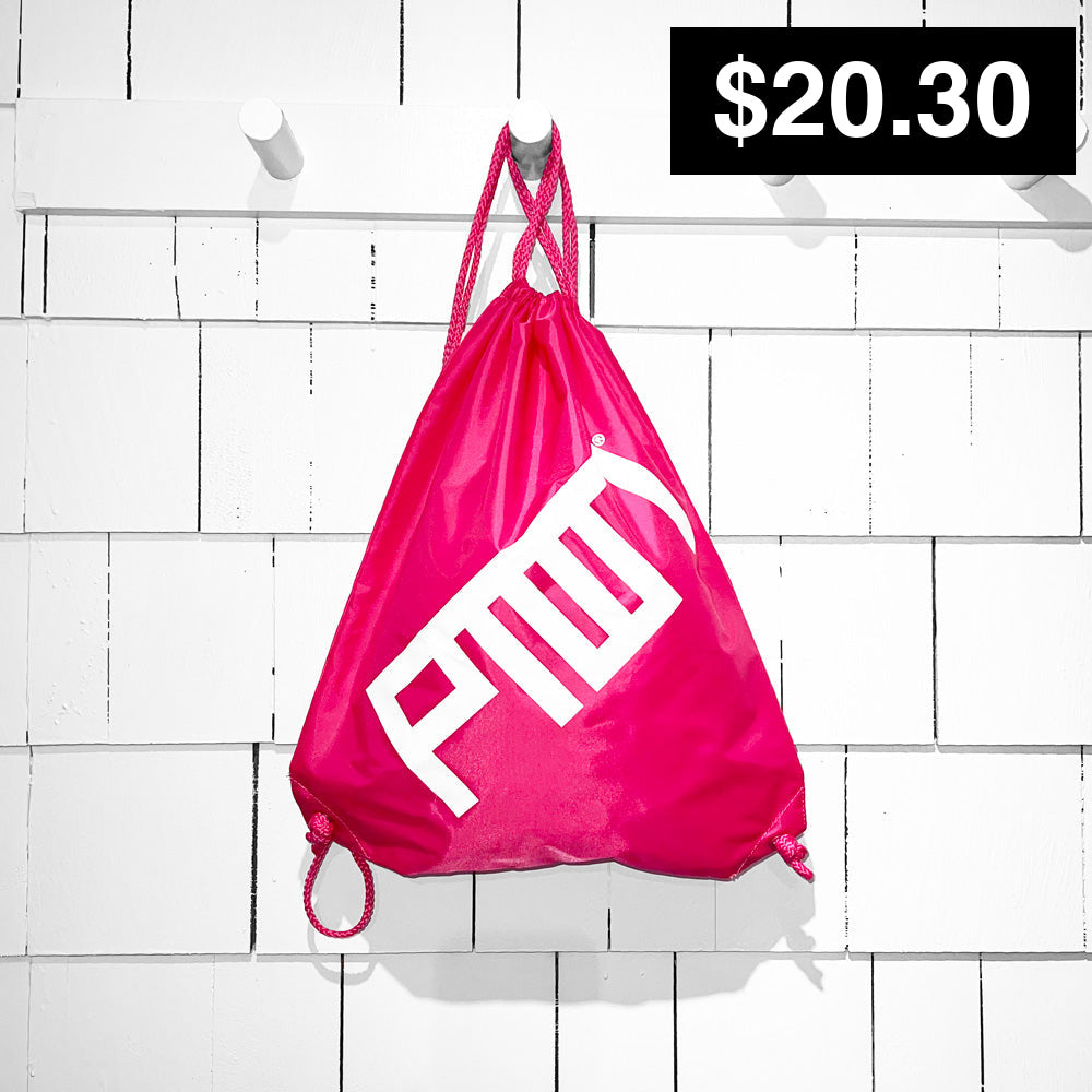 PTOWN / CINCH SACK PINK Cinch Sack