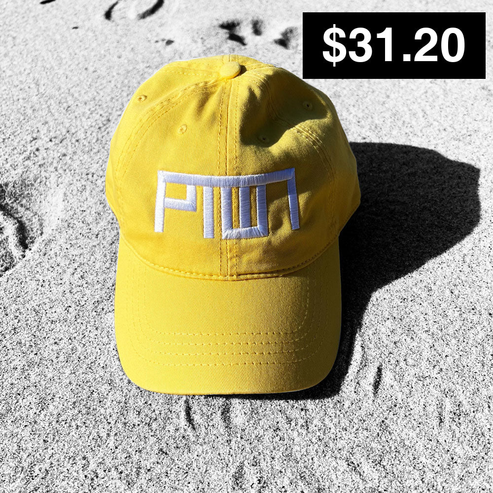Ptown / Dad Hat Yellow Hats