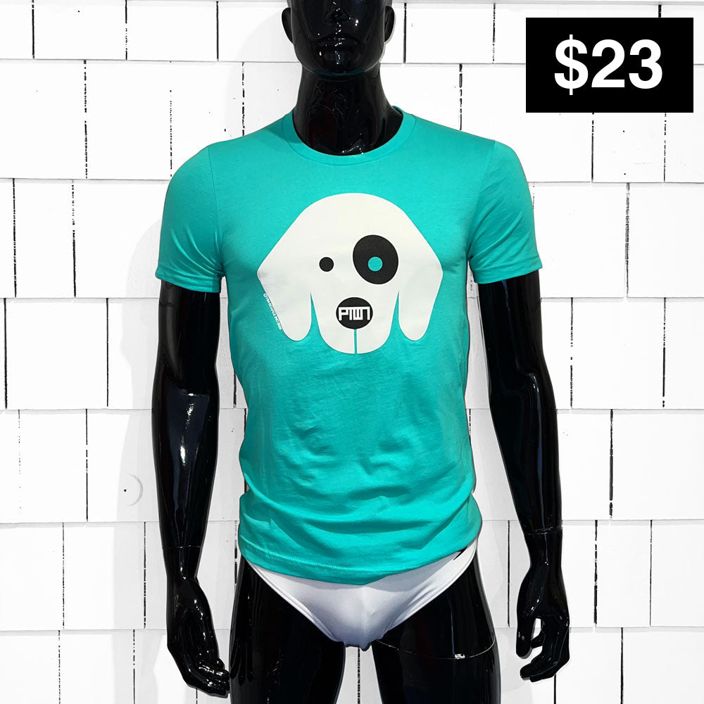 PTOWN / DOG / TEE / TEAL - T-Shirt