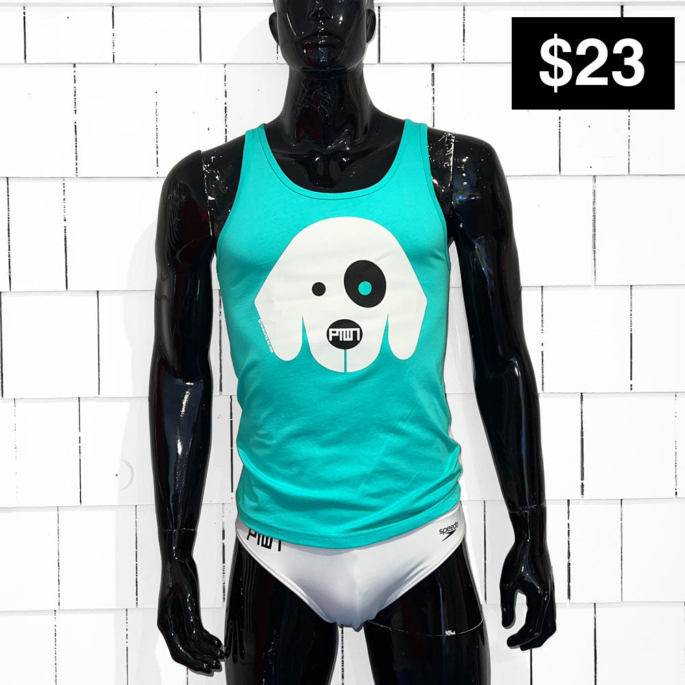 PTOWN / DOG / TNK / TEAL - Tank