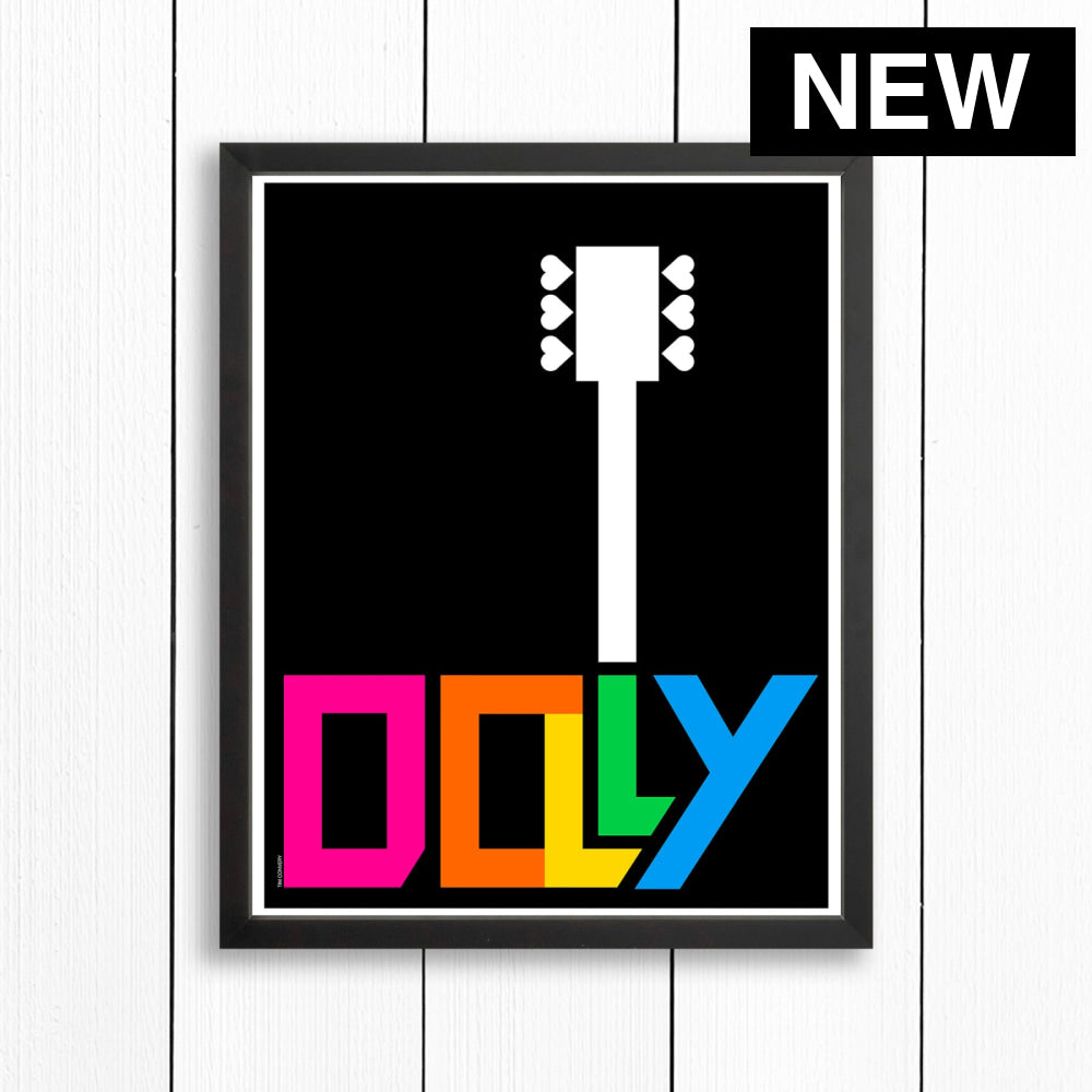 PTOWN / DOLLY / PRINT - COLOR / 16X20 / BLACK - Artwork