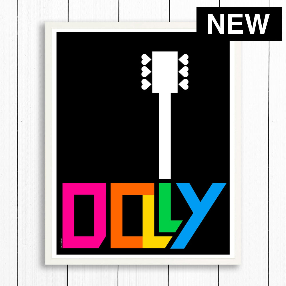 PTOWN / DOLLY / PRINT - COLOR / 24X30 / WHITE - Artwork