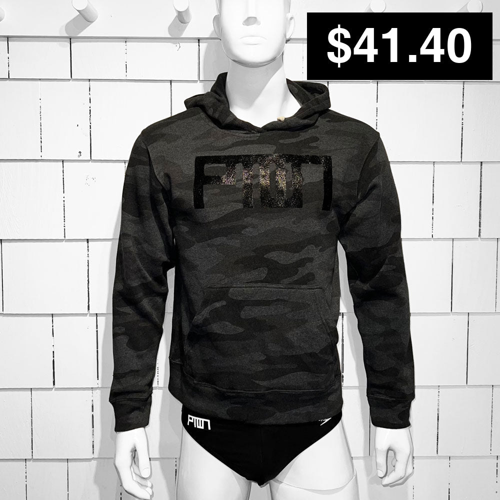 PTOWN / HDP / BLACK CAMO Pullover Hoodie