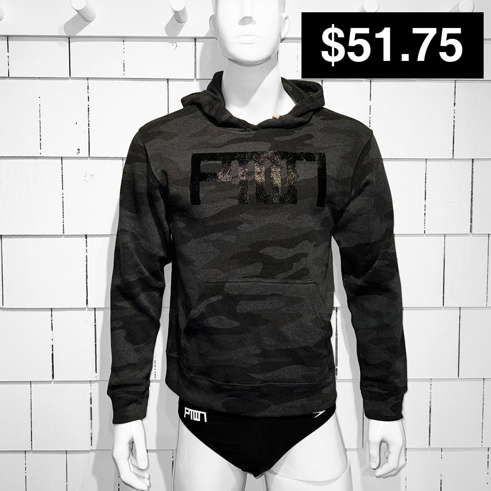 PTOWN / HDP / BLACK CAMO Pullover Hoodie