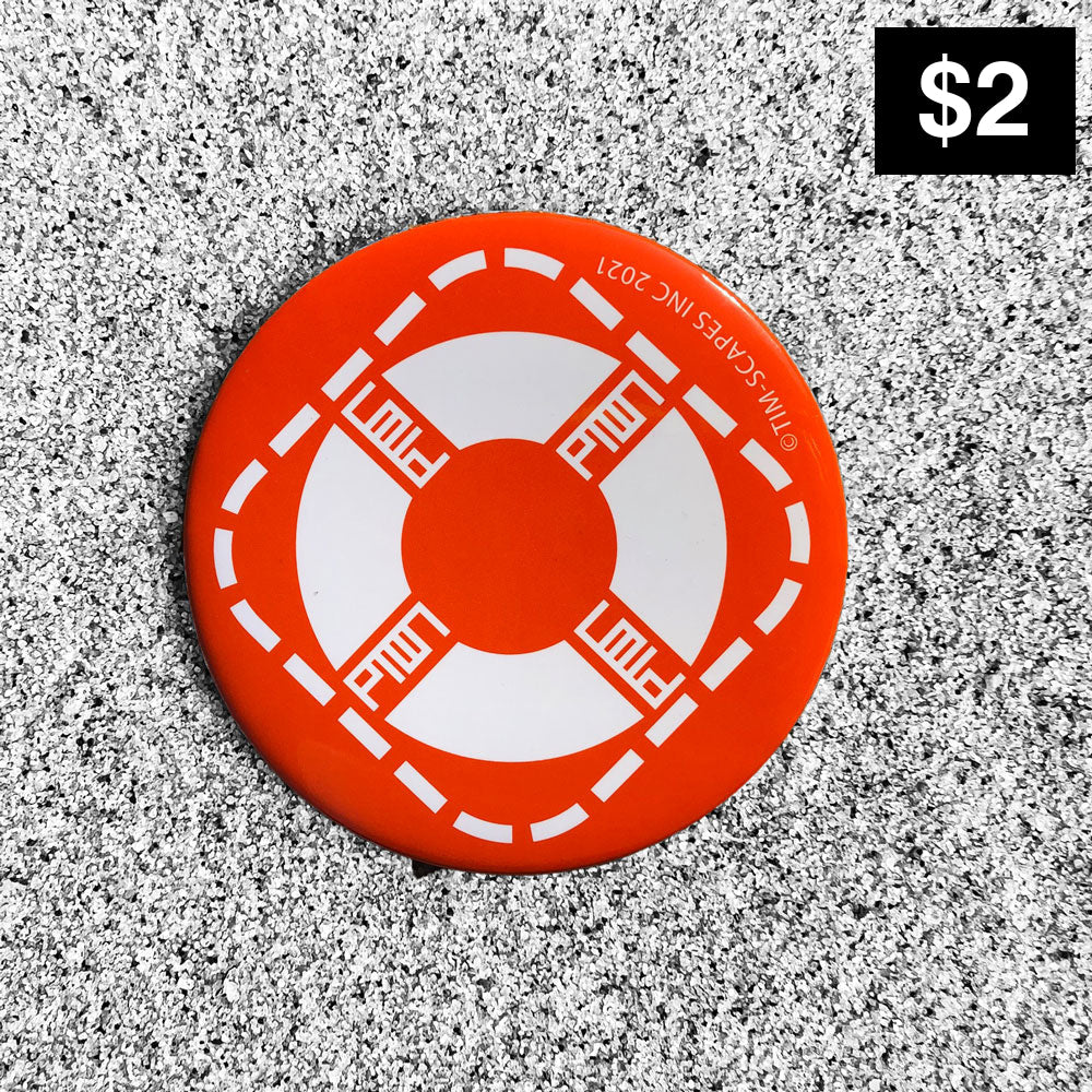 PTOWN / LIFE RING / METAL MAGNET - Magnet