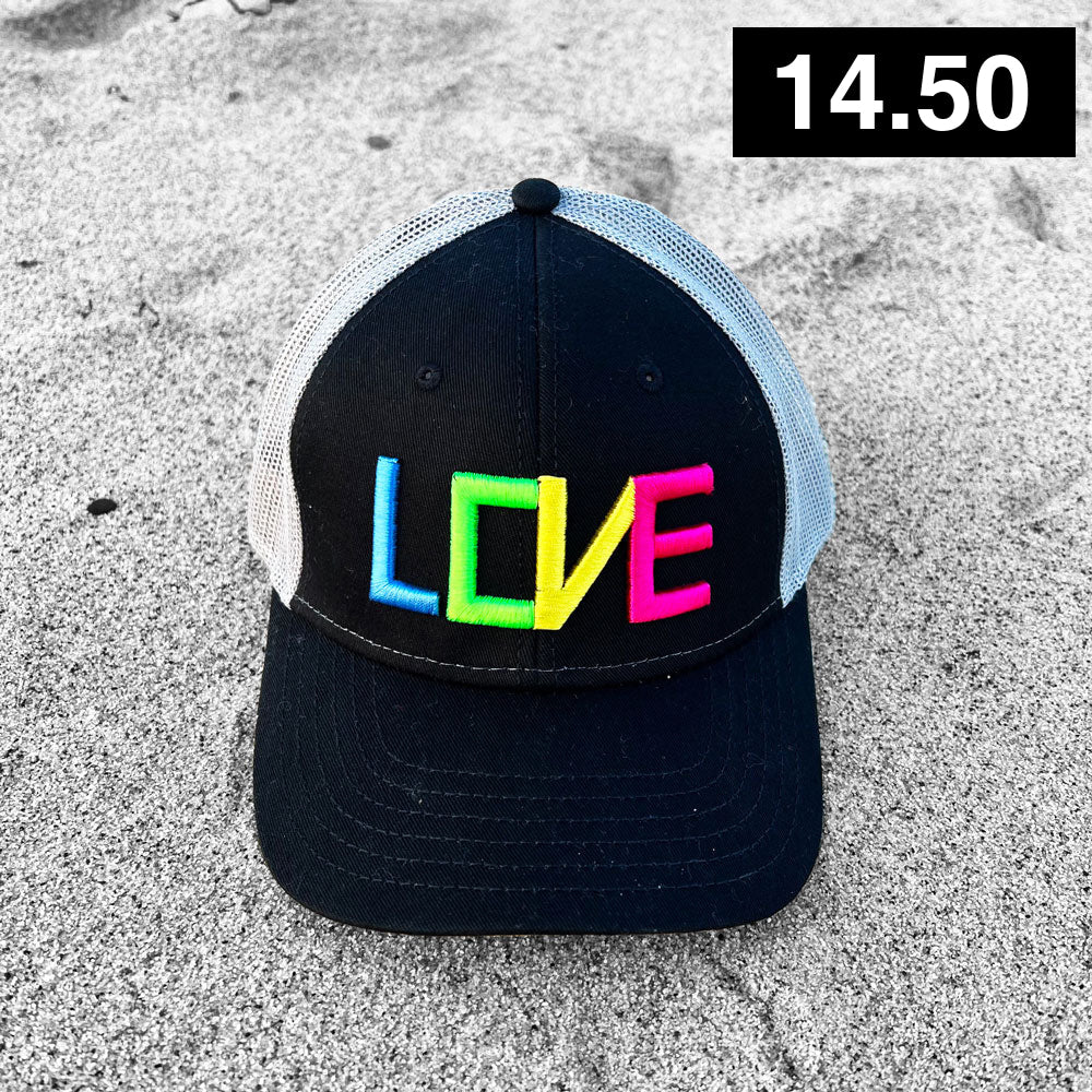 PTOWN / LOVE / TRUCKER HAT / BLACK / KIDS Hats