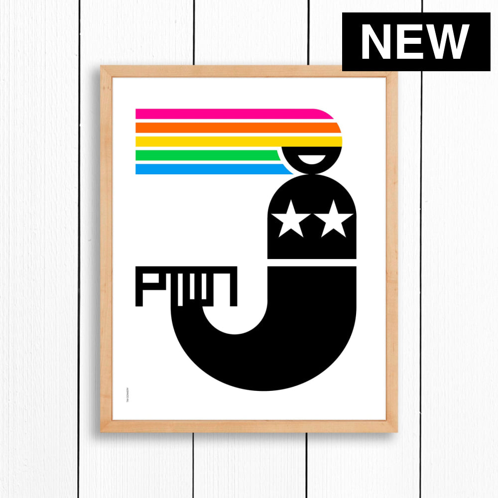 PTOWN / MERMAID RNBW / PRINT - COLOR / 16X20 / NATURAL - Artwork