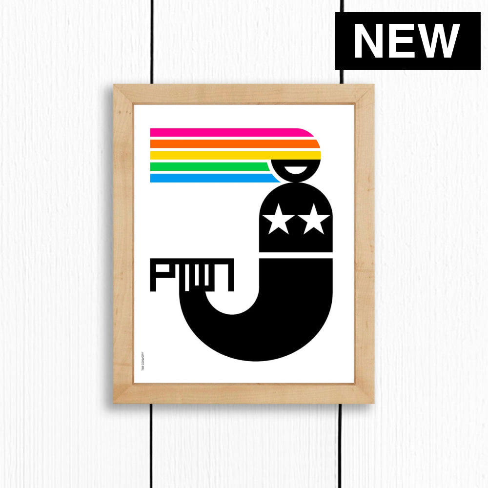 PTOWN / MERMAID RNBW / PRINT - COLOR / 8X10 / NATURAL - Artwork