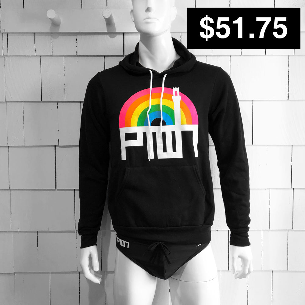 Ptown / Rainbow Hdp Black Xs Pullover Hoodie