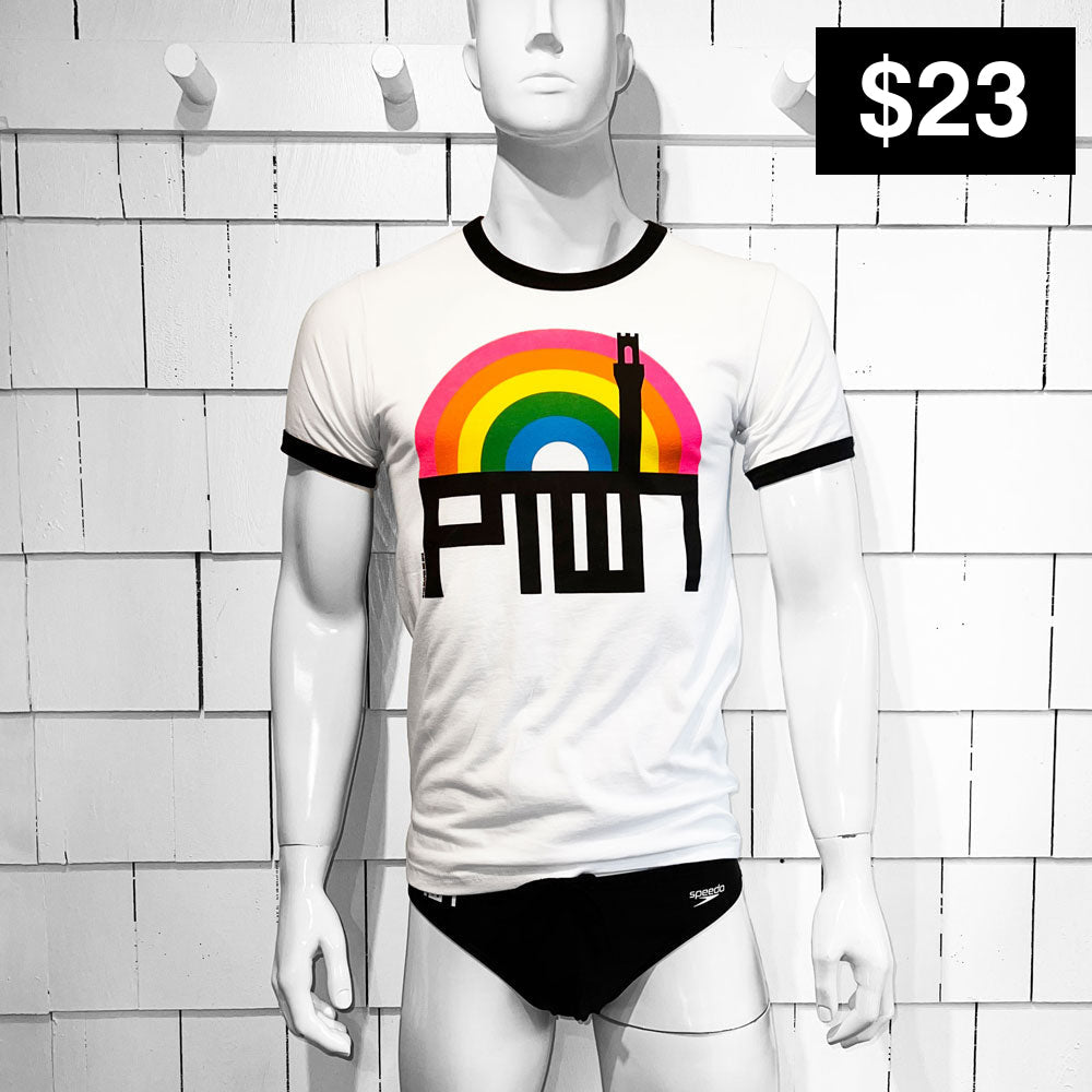 Ptown / Rainbow Tee White Xs T-Shirt
