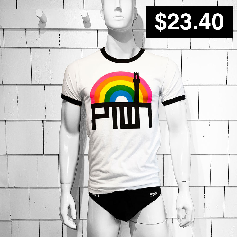 Ptown / Rainbow Tee White Xs T-Shirt