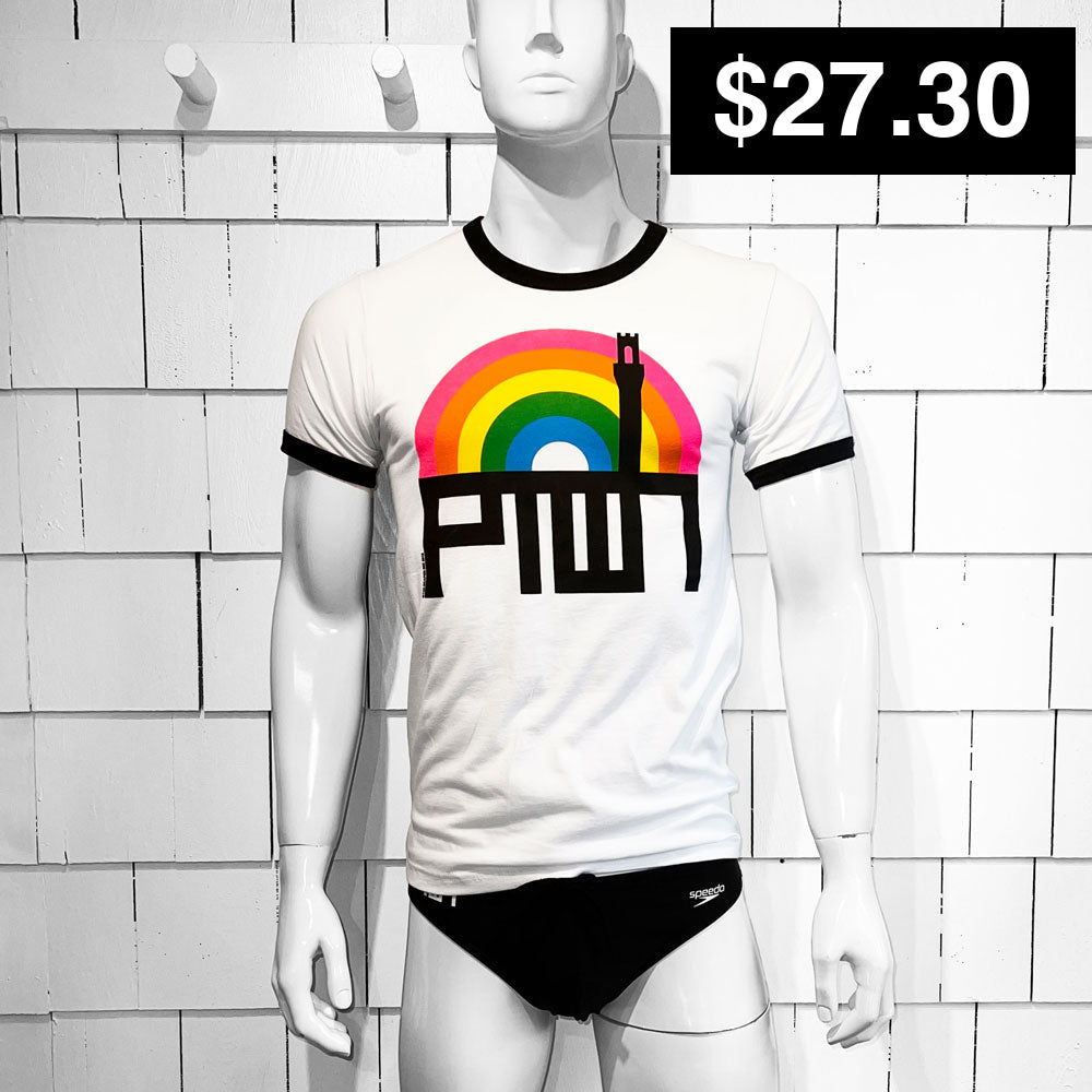 Ptown / Rainbow Tee White Xs T-Shirt