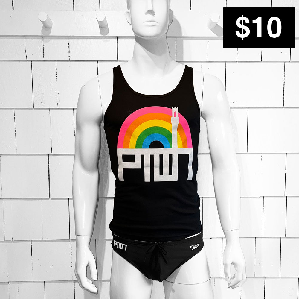 Ptown / Rainbow Tnk Black Xs Tank