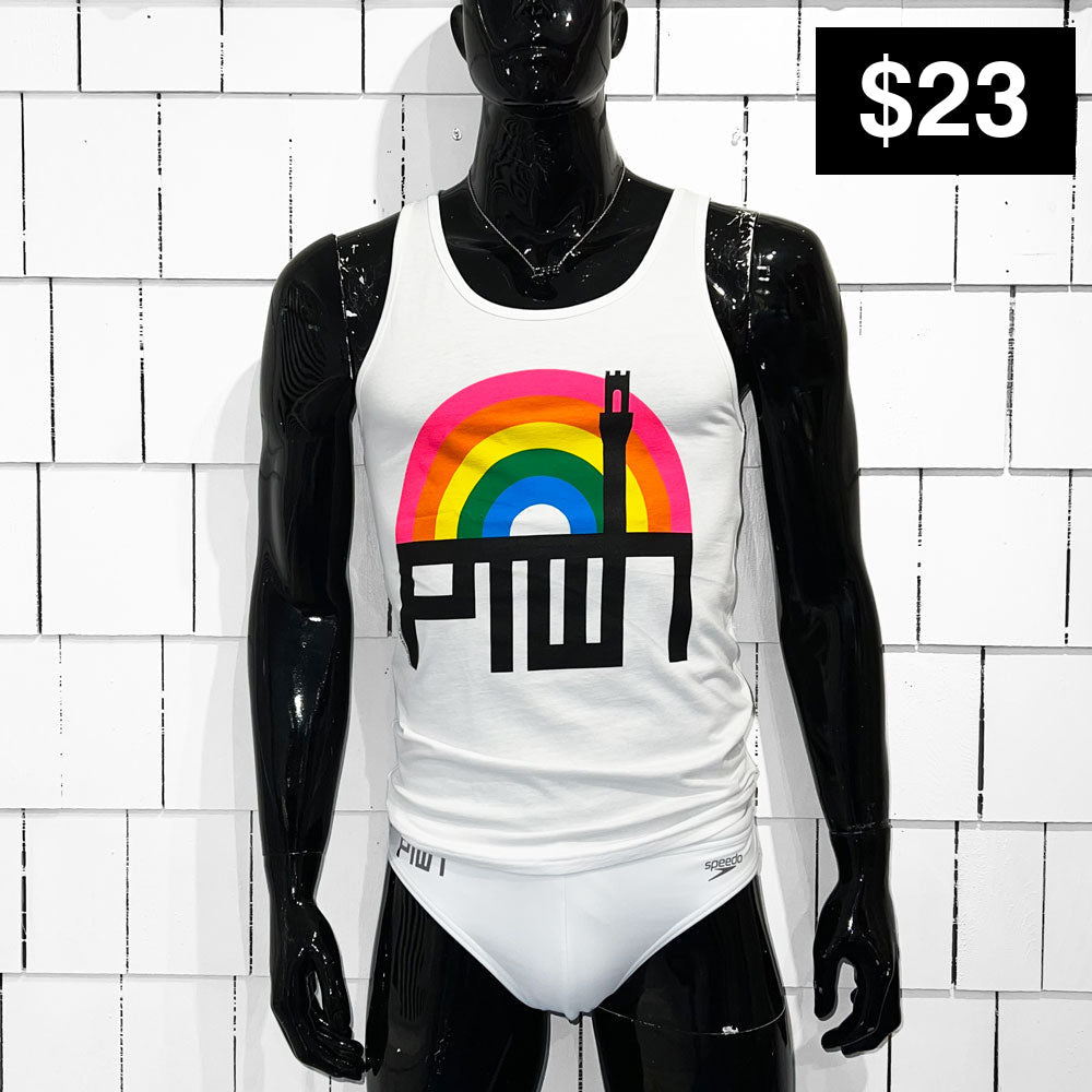 PTOWN / RAINBOW / TNK / WHITE Tank