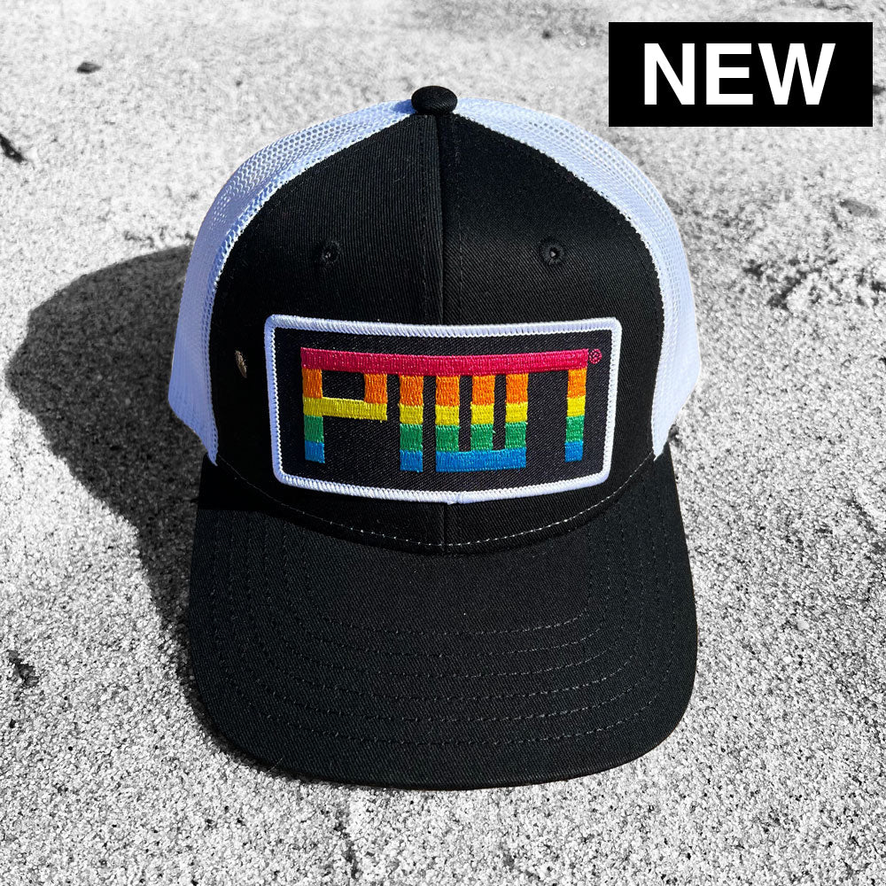 PTOWN / RAINBOW / TRUCKER HAT / BLK / KIDS - Hats
