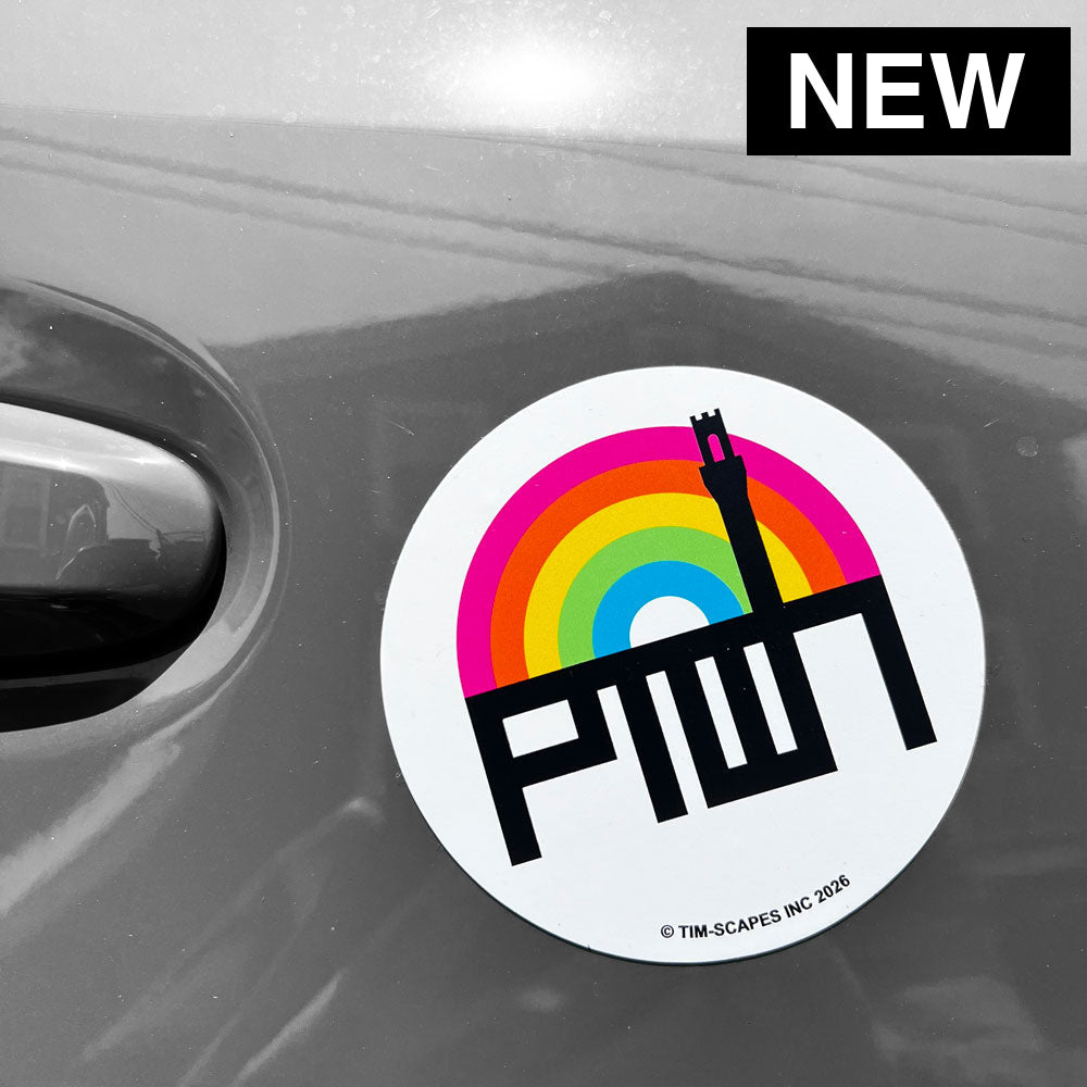 PTOWN / RAINBOW / VINYL MAGNET - Magnet