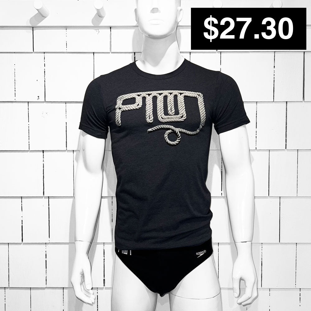 PTOWN / ROPE / TEE / NAVY T-Shirt