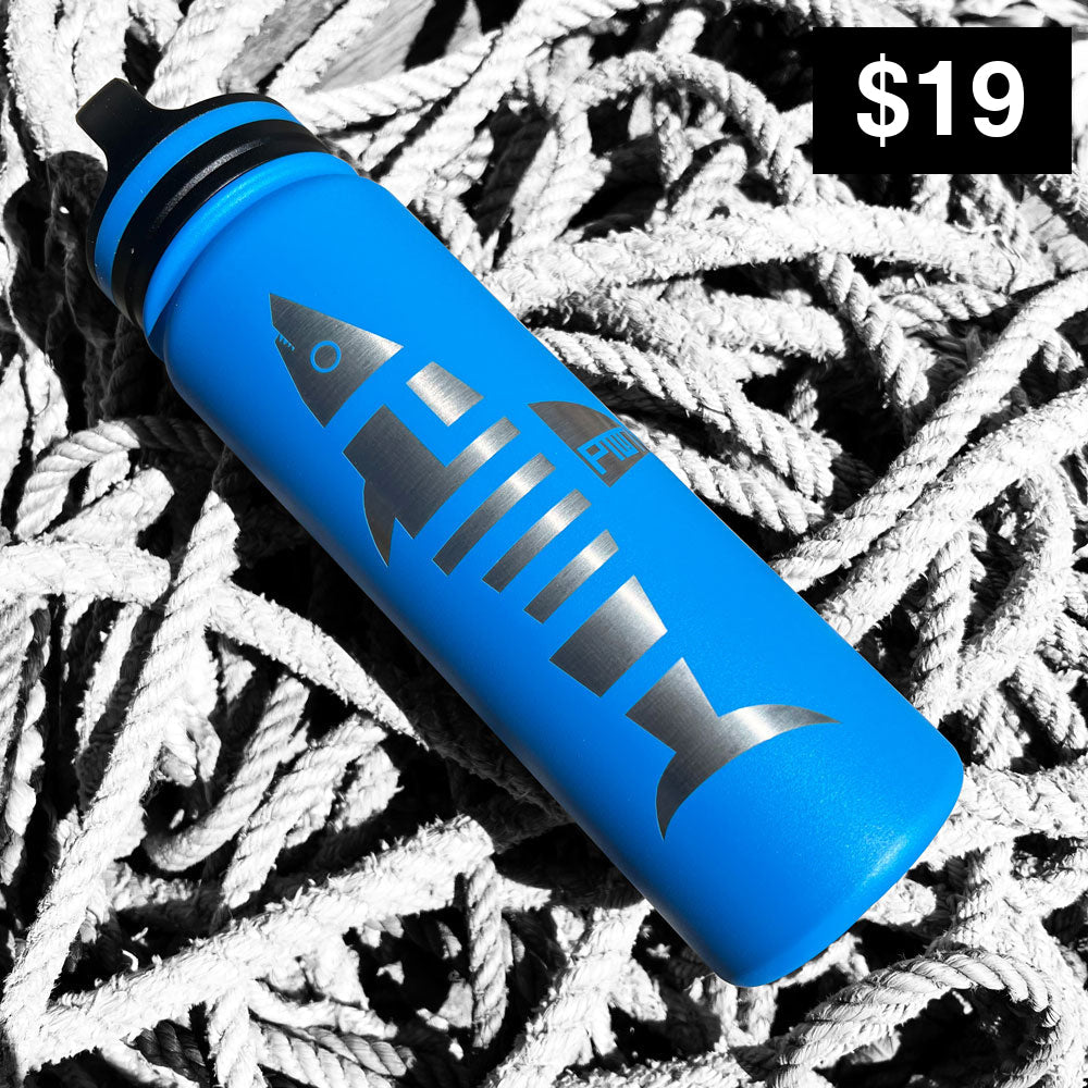 PTOWN / SHARK WATER BOTTLE / BLUE - Water Bottle
