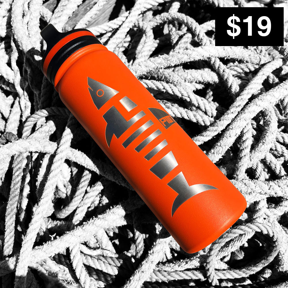PTOWN / SHARK WATER BOTTLE / ORANGE - Water Bottle