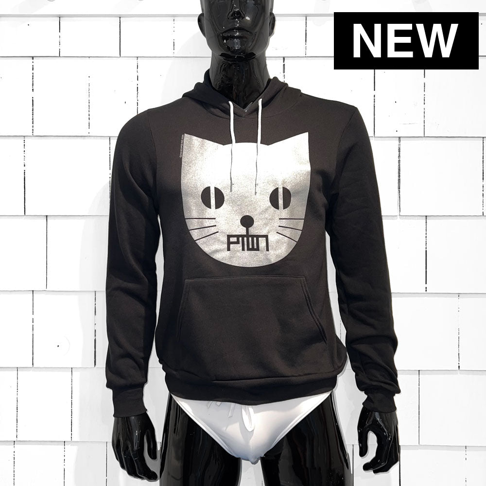 PTOWN / SILVER CAT / HDP / BLACK - Pullover Hoodie