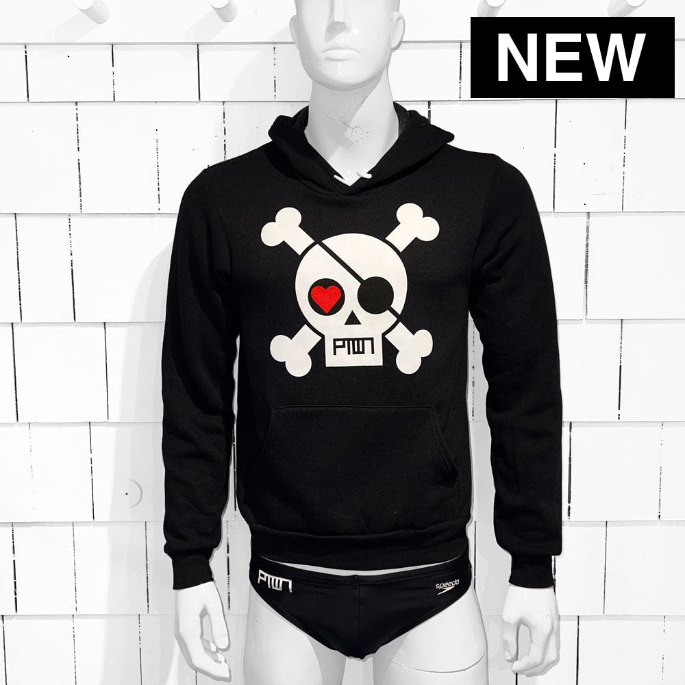 PTOWN / SKULL / HDP / BLACK - Pullover Hoodie