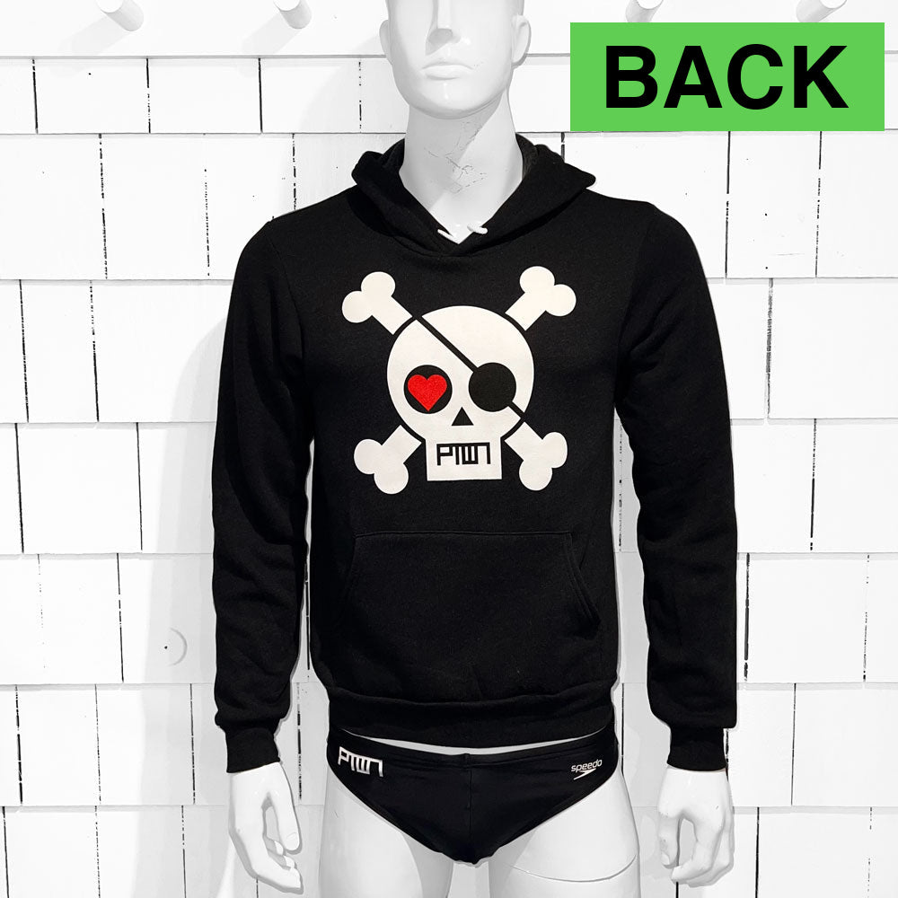 PTOWN / SKULL / HDP / BLACK - Pullover Hoodie