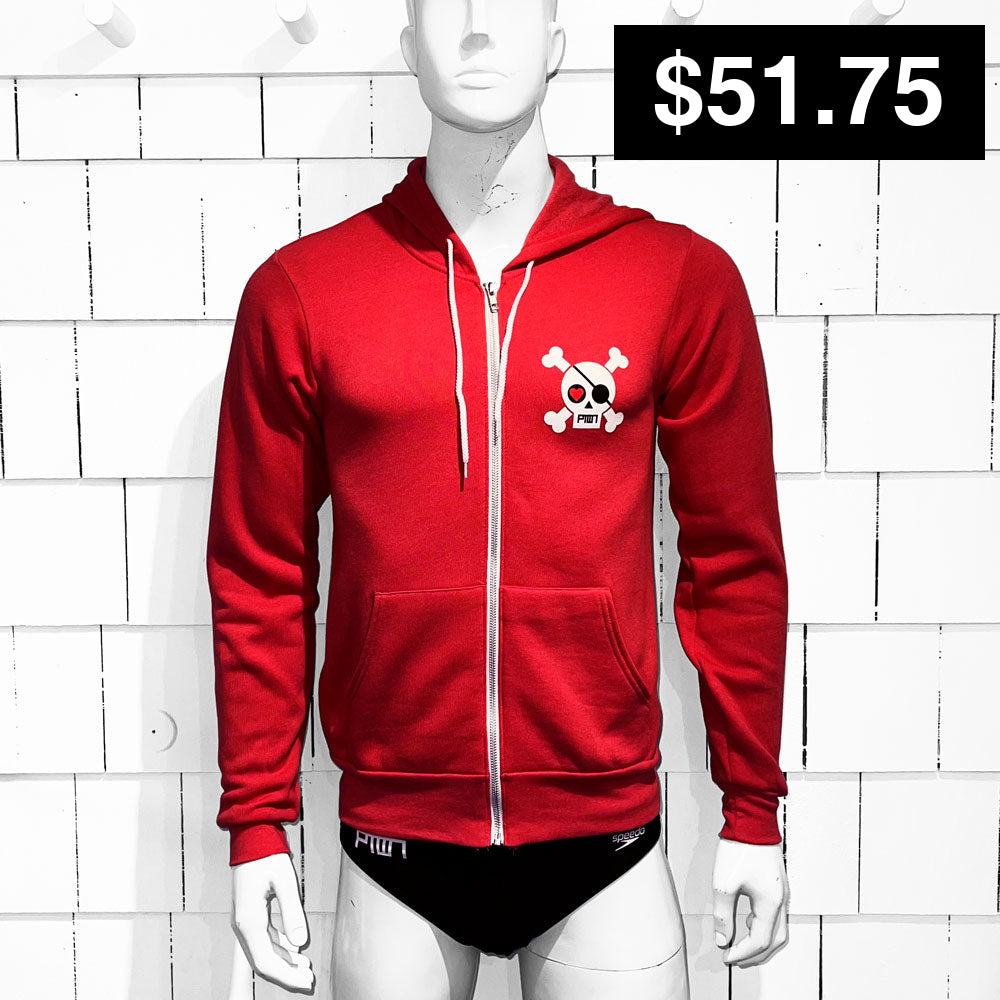 PTOWN / SKULL / HDZ / RED - Pullover Hoodie